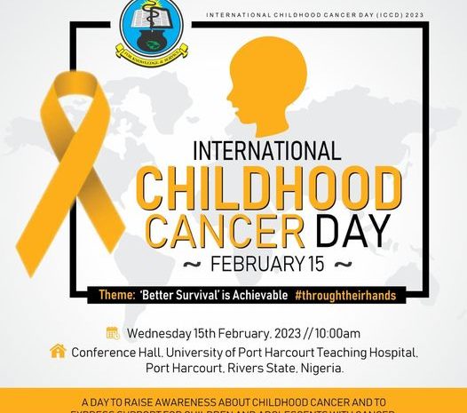  International Childhood Cancer Day