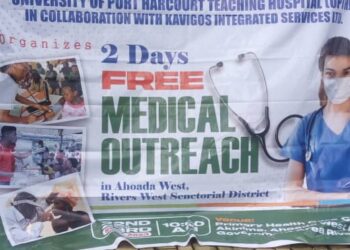 UPTH/ KISL: Oganized free medical outreach in Ahoada.