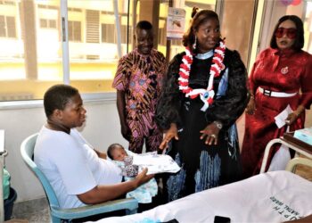 UPTH Management, Rivers First Lady welcomes Christmas Baby