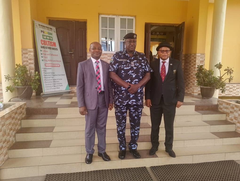 UNIVERSITY OF PORT HARCOURT TEACHING HOSPITAL, RIVERS STATE POLICE COMMAND PLEDGES INCREASED COOPERATION.