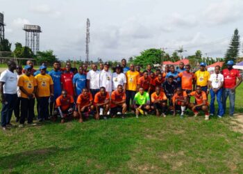Promoting Wellness and Team Spirit: UPTH Marks 100 Days with Friendly Football Match